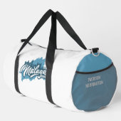 Sac De Sport Nom personnalisé / Texte Malaga Espagne (Coin droit)