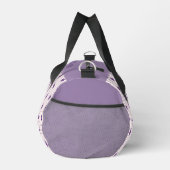 Sac De Sport Nom Violet & Brousses - Fleurs violettes Petites (Droite)