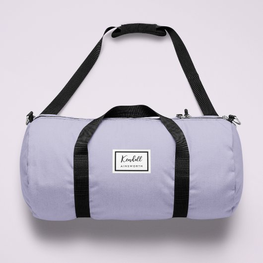 Sac De Sport Nostalgie américaine Classique Simple Minimal Lila