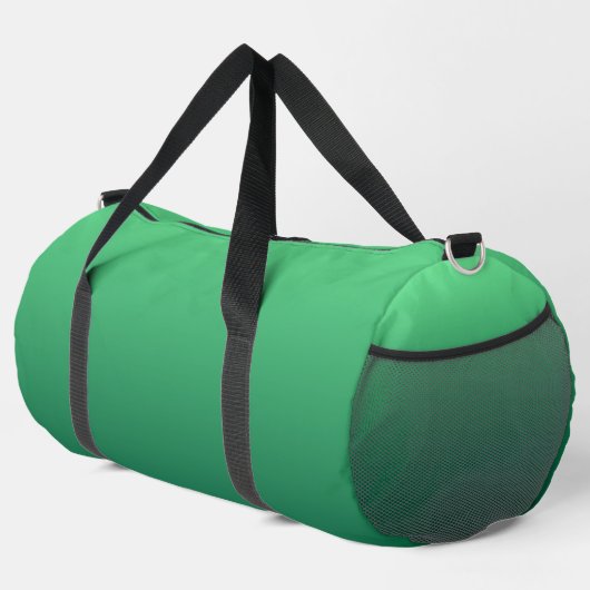 Sac De Sport Nuances de vert émeraude (Coin droit)