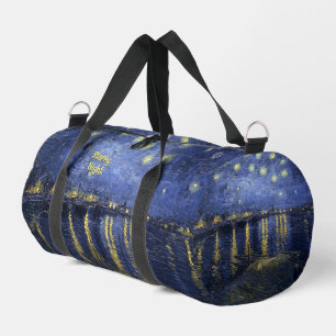 Sac De Sport Nuit étoilée par van Gogh avec votre texte