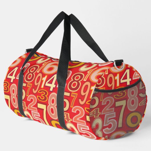 Sac De Sport Number pattern (Coin droit)