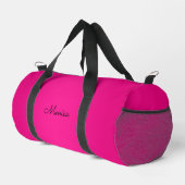Sac De Sport Ombre rose chaud (Coin droit)