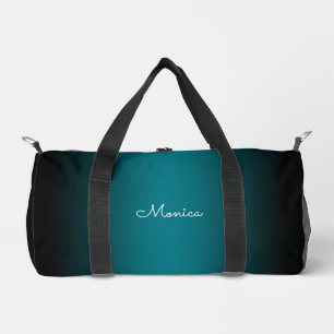 Sac De Sport Ombre Turquoise Black Edge