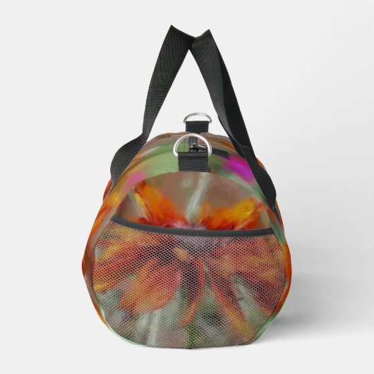 Sac De Sport Orange Black Eyed Susan Flower Art personnalisé (Droite)