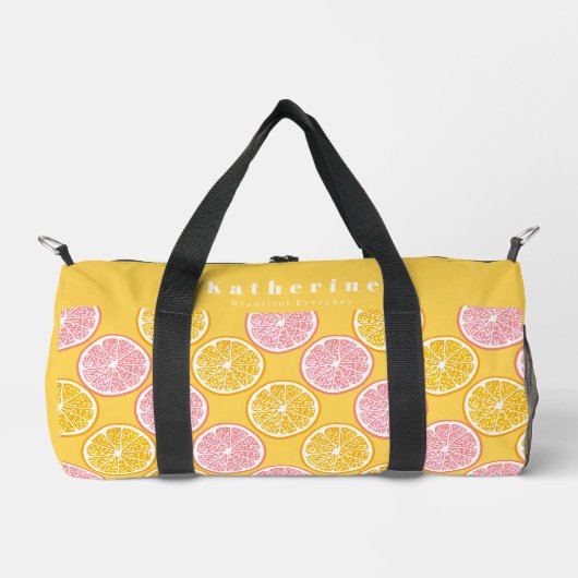 Sac De Sport Orange Mustard (Recto)