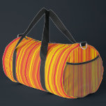 Sac De Sport Orange rouge jaune rayures<br><div class="desc">Sac à carreaux orange rouge jaune</div>