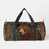 Sac De Sport Ours brun rustique rétro (Verso)