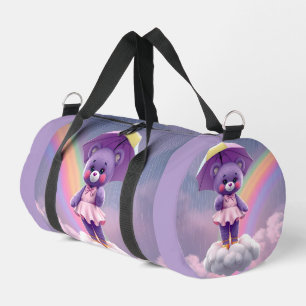 Sac De Sport Ours rare ~ Violet