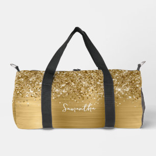 Sac De Sport Paillettes dorées Nom Glamour