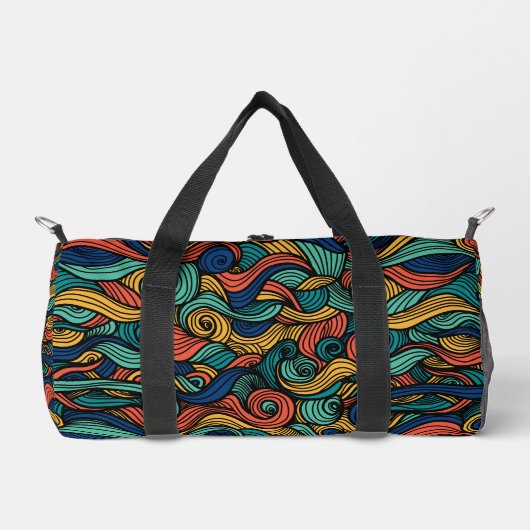 Sac De Sport Paisley haché (Recto)