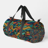 Sac De Sport Paisley haché (Coin droit)