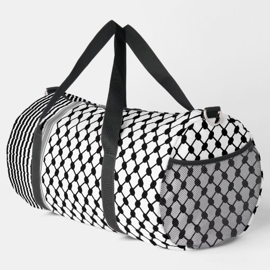 Sac De Sport Palestinienne Hatta Keffiyeh Kufiya Folk (2 Motifs (Coin droit)