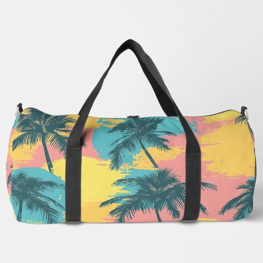 Sac De Sport Palmier vibrant  (Recto)