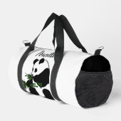 Sac De Sport Panda géant mange nom bambou (Coin droit)