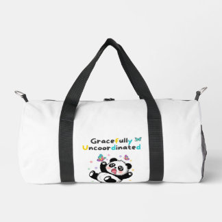 Sac De Sport Panda Mignon Gracieusement Désarçonné