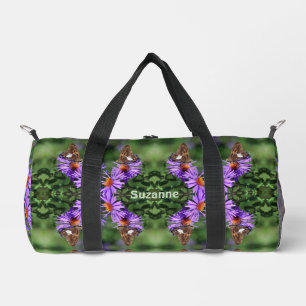 Sac De Sport Papillon Dame Peinte Sur Fleur Personnalisé