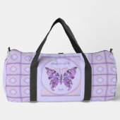 Sac De Sport Papillon pourpre 3 (Recto)