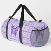 Sac De Sport Papillon pourpre 3 (Coin droit)