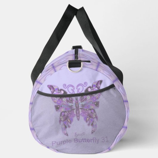 Sac De Sport Papillon pourpre 3 (Droite)
