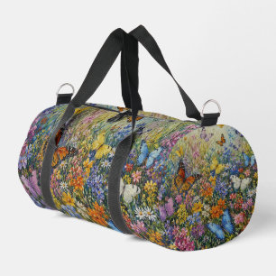 Sac De Sport Papillons du Paradis – Une Fleur Sauvage Colorée 