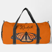 Sac De Sport Papillons Monarque Personnalisé (Recto)