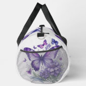 Sac De Sport Papillons violets sur Flower (Droite)