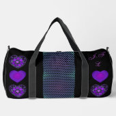 Sac De Sport Parapluie violet & coeurs .7 (Recto)