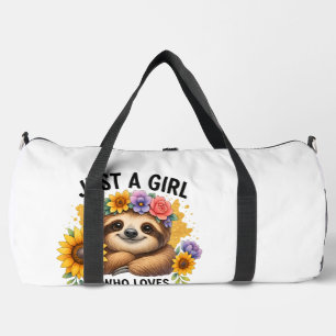 Sac De Sport Paresseux Juste une fille qui aime paresseux