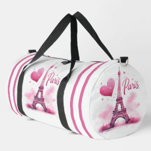 Sac De Sport Paris Tour Eiffel et Coeur