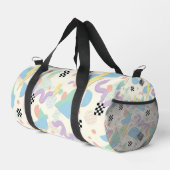 Sac De Sport Pastel Abstract Shapes Pattern Design (Coin droit)