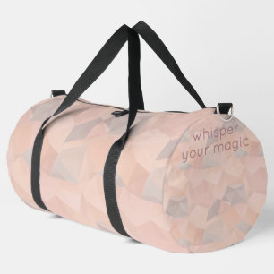 Sac De Sport Pastel Géométrique Pop Grand personnalisé rose t