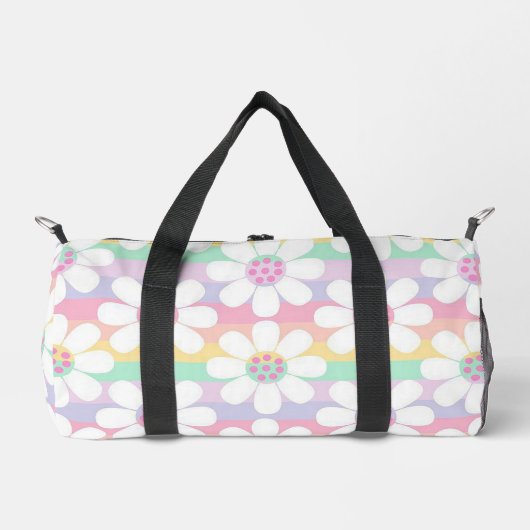 Sac De Sport Pastel Grandes et Fleurs (Recto)