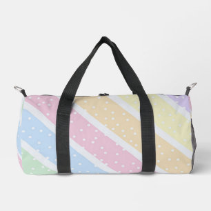 Sac De Sport Pastel Stripes
