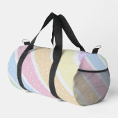 Sac De Sport Pastel Stripes (Coin droit)