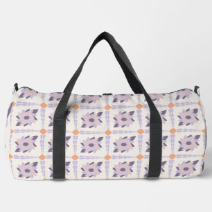 Sac De Sport Pastel violet Carrelage décoratif coloré