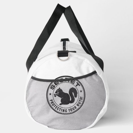 Sac De Sport Patch d'écureuil secret "Protégez vos noix" (Droite)