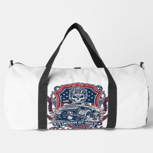 Sac De Sport Patriotique 1776 Hors Route Crâne Monster Truck Lo