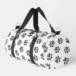 Sac De Sport Patrouilles de Doodle, Paws de Chien, Paws Noirs