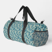 Sac De Sport Pattern Blue Camouflage (Coin droit)