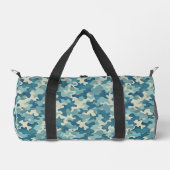Sac De Sport Pattern Blue Camouflage (Recto)