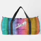 Sac De Sport Pawmaste Dog Yoga Large Duffel Bag (Verso)