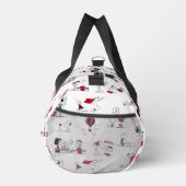 Sac De Sport PEANUTS | Motif rouge et noir (Droite)