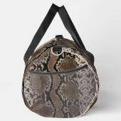 Sac De Sport Peau de serpent Python Réticulé Faux (Droite)