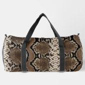 Sac De Sport Peau de serpent Python Réticulé Faux (Verso)