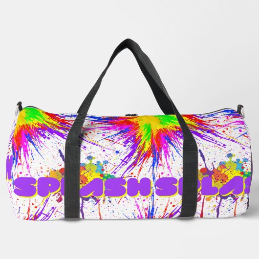 Sac De Sport peinture à éclat (Recto)