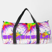 Sac De Sport peinture à éclat (Verso)