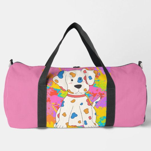 Sac De Sport peinture de chien (Recto)