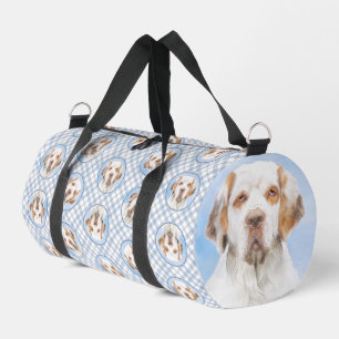 Sac De Sport Peinture de Clumber Spaniel Mignon Art Original de