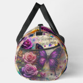 Sac De Sport Peinture de musique Rose papillon (Droite)